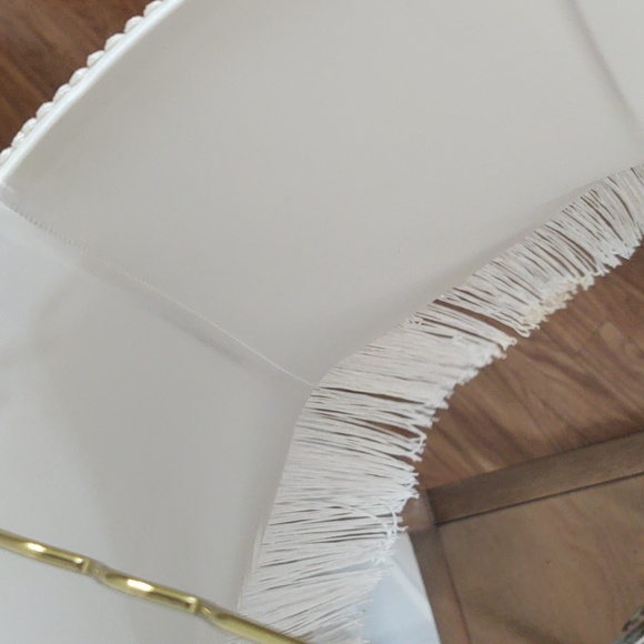 Antique Silk Lampshade - Picture 3 of 8